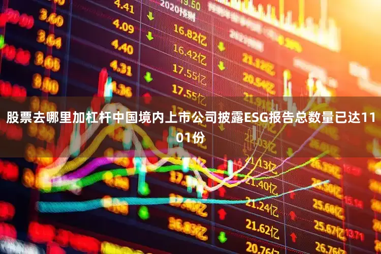 股票去哪里加杠杆中国境内上市公司披露ESG报告总数量已达1101份
